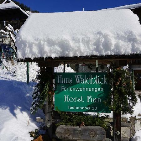 Haus Waldblick Daire Weissensee Dış mekan fotoğraf