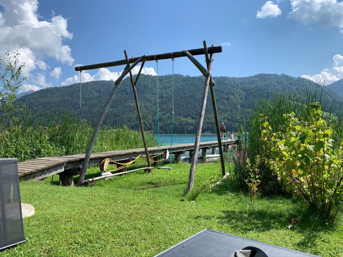 Haus Waldblick Daire Weissensee Dış mekan fotoğraf