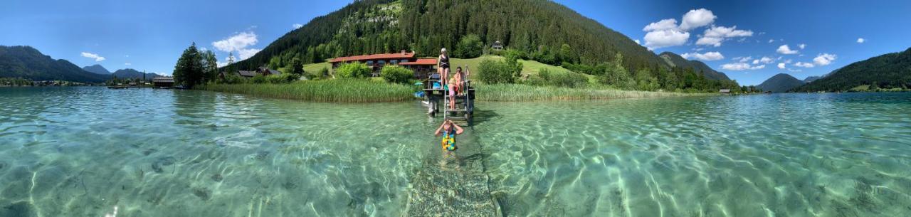 Haus Waldblick Daire Weissensee Dış mekan fotoğraf